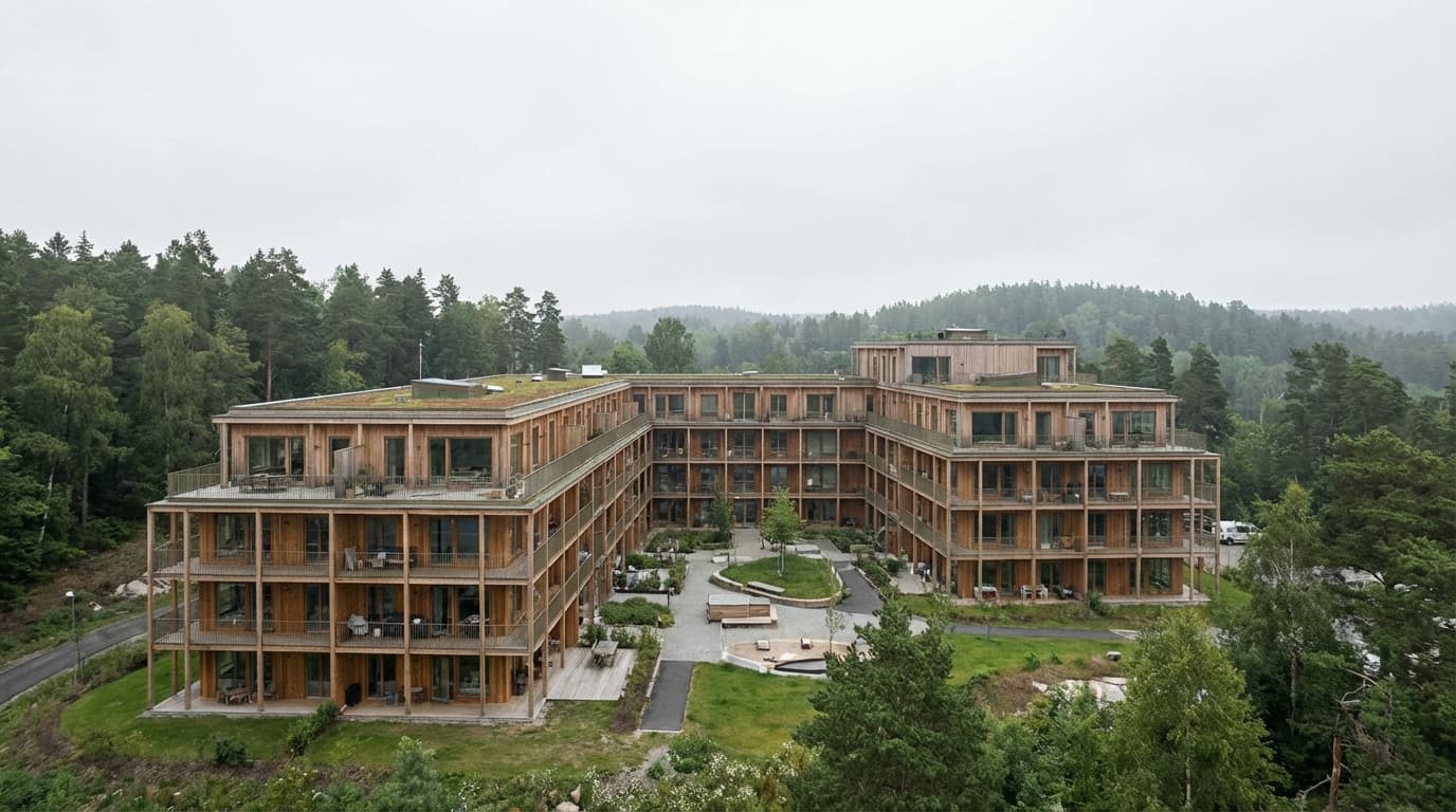 Træhuse giver unge med psykiske problemer ro og håb