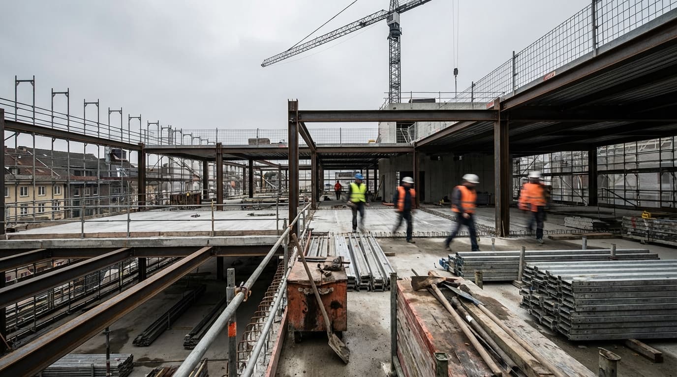 Byggeomkostninger stiger langsomt - arbejde bliver dyrere