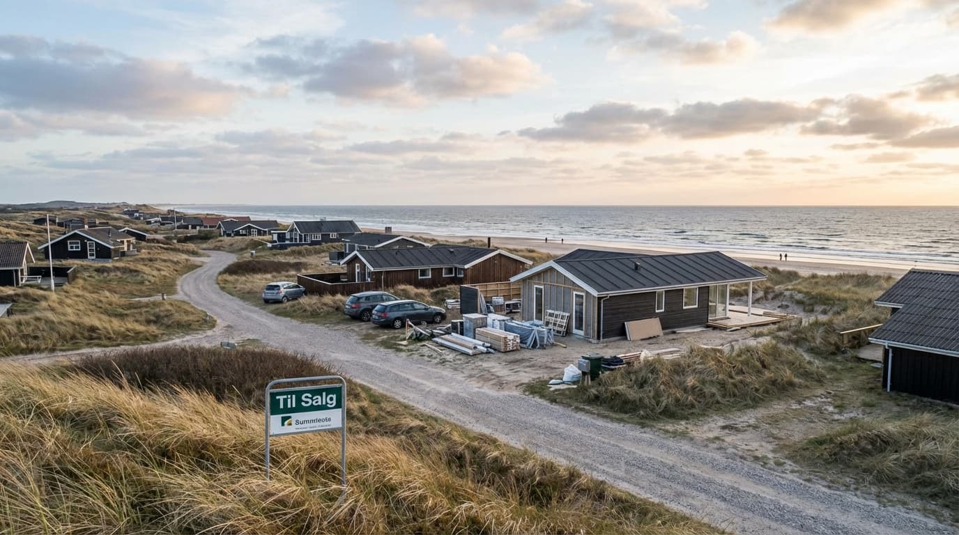 Sommerhusmarkedet boomer: Priser stiger og danskerne køber som aldrig før