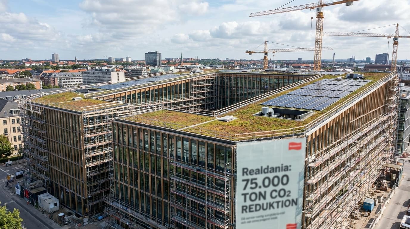 Realdania sparer 75.000 ton CO2 med grønne investeringer