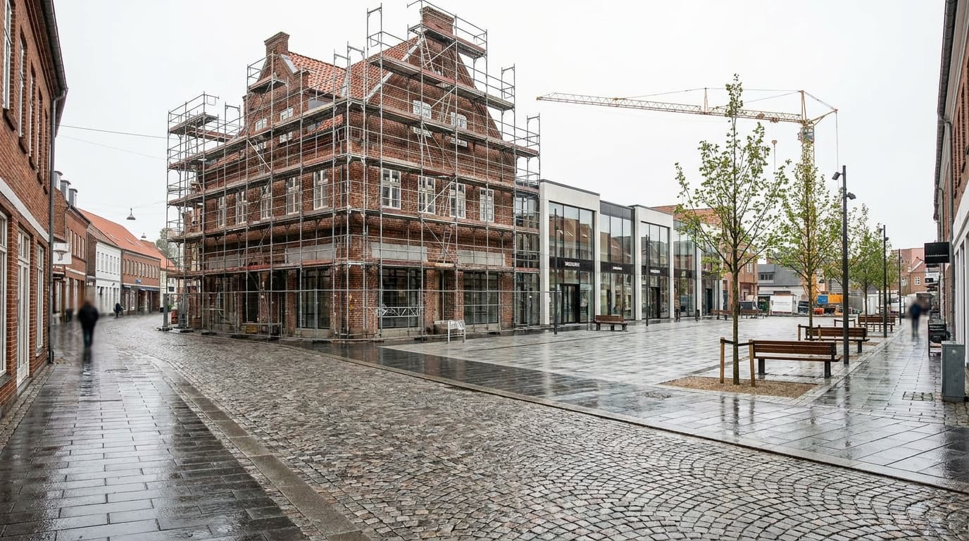 Nakskov og Assens udvikler bymidter med hjælp fra Realdanias Bymidtepulje