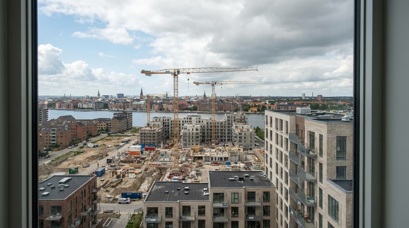 Lejlighedssalget falder i København mens resten af landet speeder op