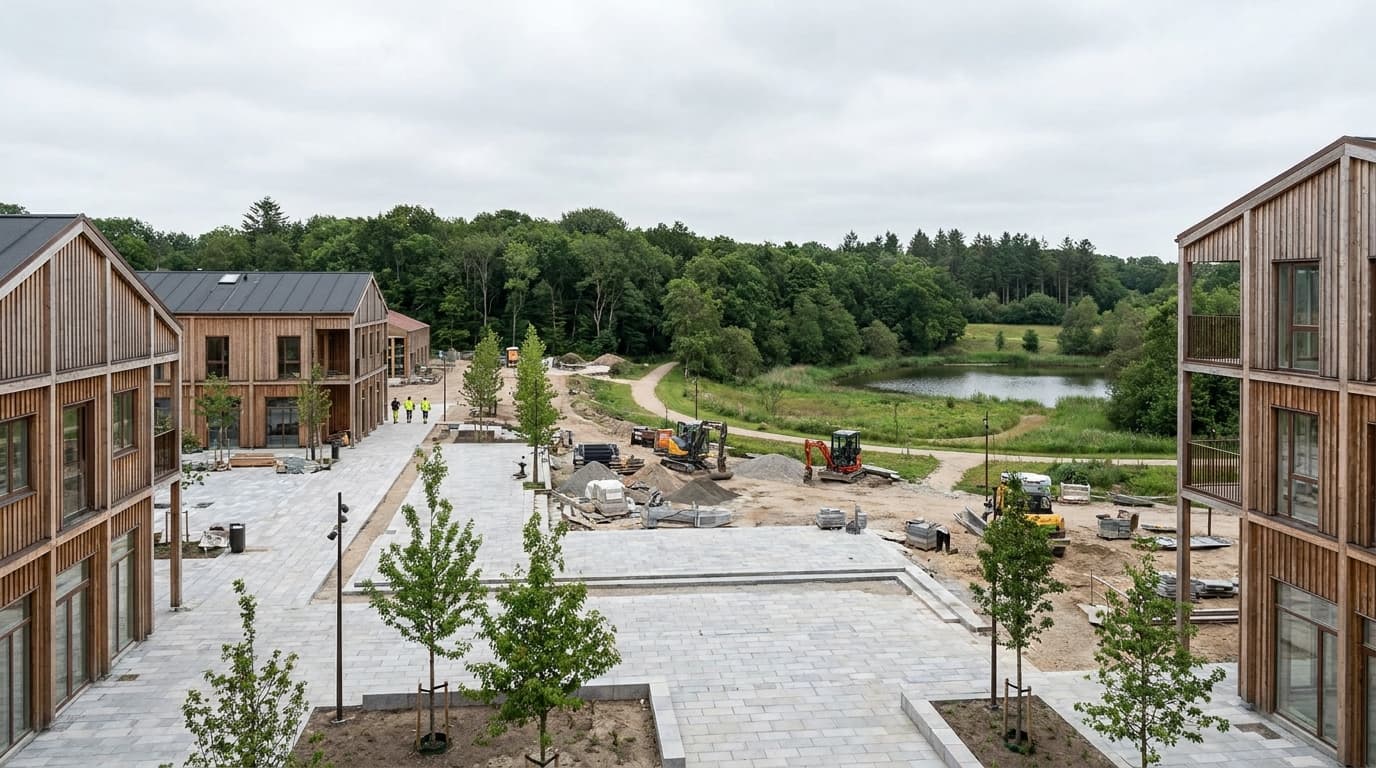 Realdania: Nyt bytorv i Mariagerfjord Kommune skal give nyt liv og styrke forbindelsen til naturen