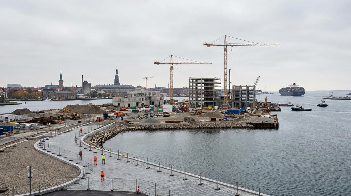 By & Havn åbner færdig stendæmning omkring Lynetteholm 23. august - kom og vær med