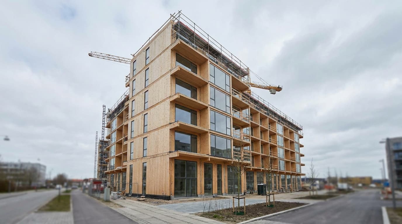 Home.Earth bygger Danmarks største etagebyggeri i træ i Høje Taastrup