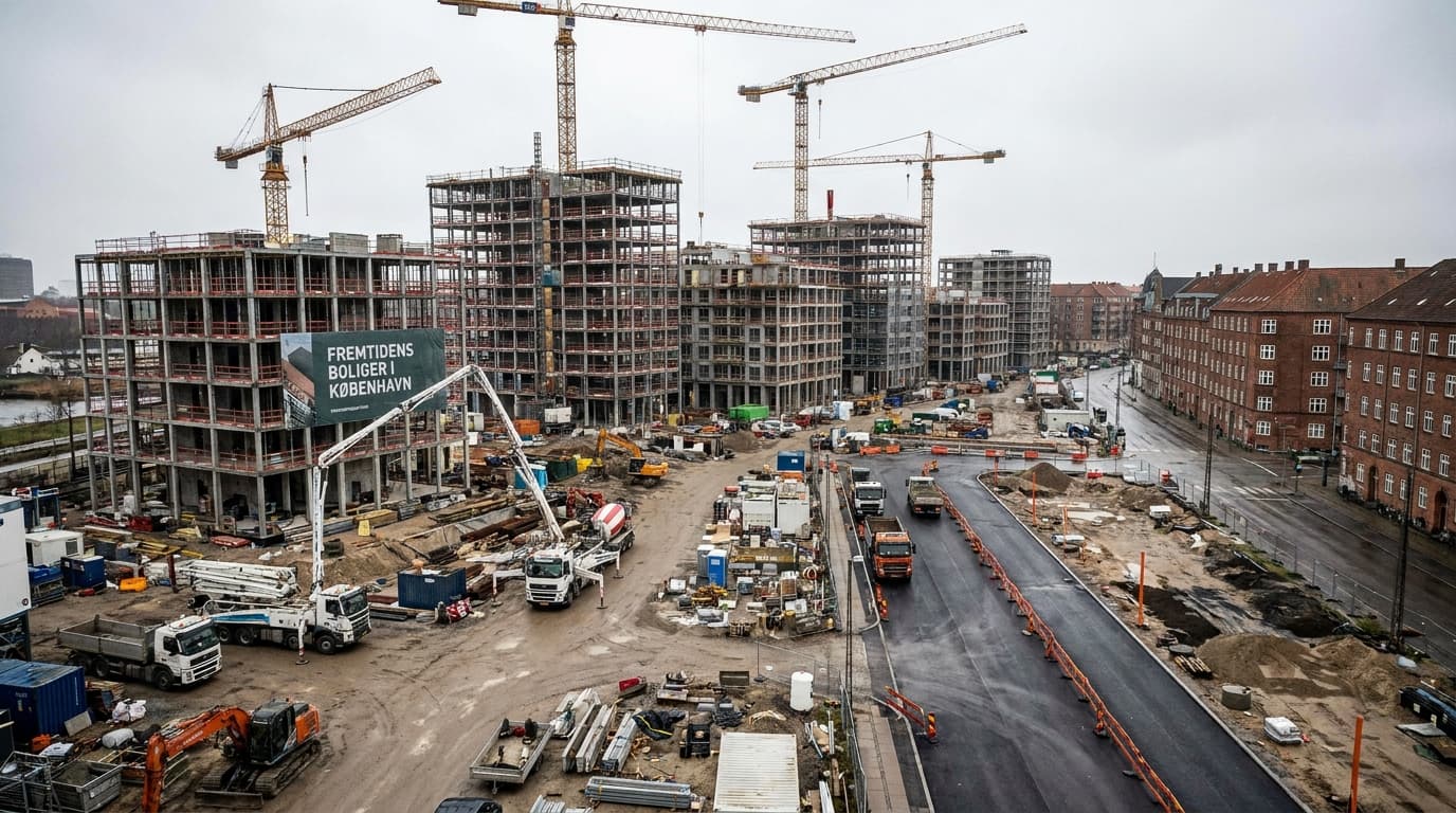 DI Ejendom efterlyser mere tempo i boligplaner i København